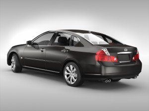 infiniti m35 2005 - 2007 3D Модель