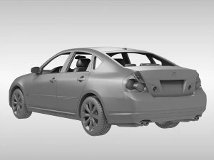 infiniti m35 2005 - 2007 3D Model