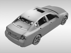 infiniti m35 2005 - 2007 3D Модель