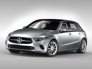 mercedes benz a class 2019 3D Model