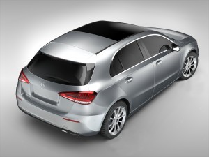 mercedes benz a class 2019 3D मॉडल