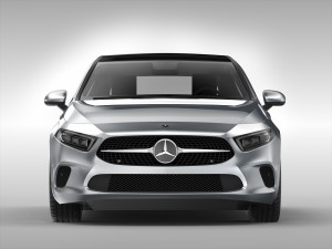 mercedes benz a class 2019 3D मॉडल