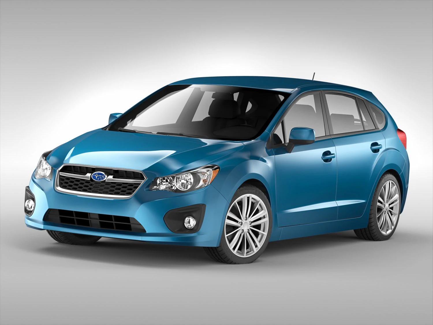 subaru impreza esporte 2011 - 2015 Modelo 3D .c4d .max .obj .3ds .fbx .stl .blend 