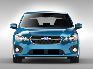 subaru impreza sport 2011 - 2015 Model 3D