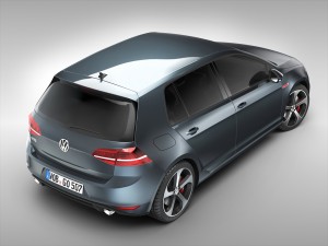 volkswagen golf gti 2013 - 2017 3D Model