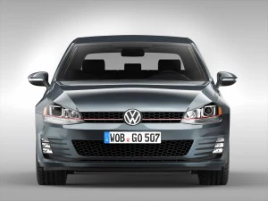 volkswagen golf gti 2013 - 2017 3D Model