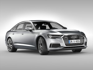 audi a6 sedan 2019 3D Model