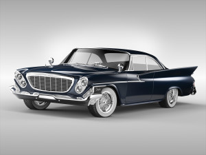 chrysler newport 1961 3D Model