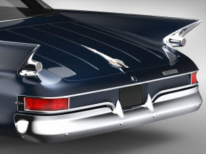 chrysler newport 1961 3D Model