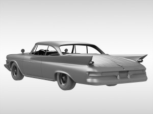 chrysler newport 1961 3D Model