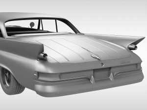 chrysler newport 1961 3D Model
