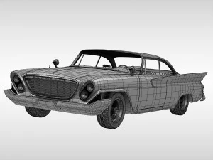 chrysler newport 1961 3D Model