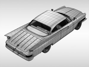 chrysler newport 1961 3D Model