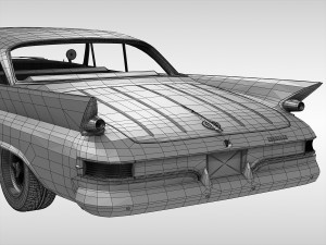 chrysler newport 1961 3D Model