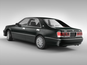 toyota crown 1999 - 2005 Model 3D
