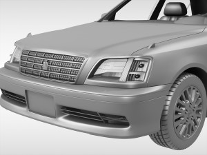 toyota crown 1999 - 2005 Model 3D