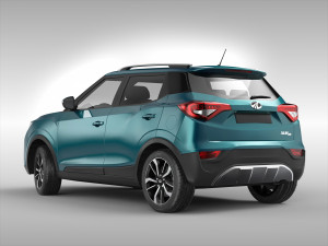 mahindra xuv300 2019 Modello 3D