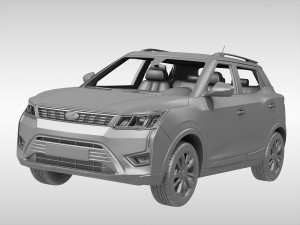 mahindra xuv300 2019 Modello 3D
