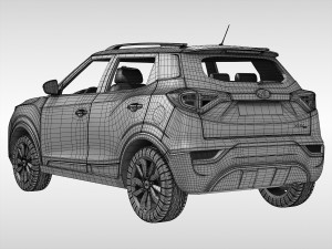 mahindra xuv300 2019 Modello 3D