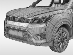 mahindra xuv300 2019 Modello 3D