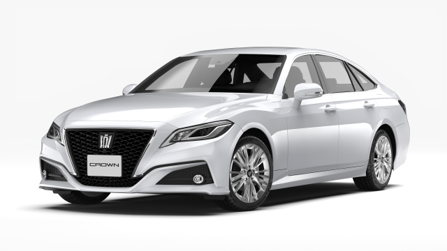 toyota crown 2019 Modello 3D .c4d .max .obj .3ds .fbx .stl .blend 