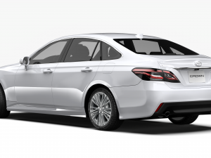 toyota crown 2019 Modello 3D