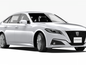 toyota crown 2019 Modello 3D