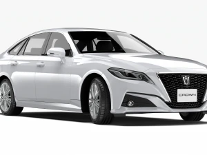 toyota crown 2019 3D Model