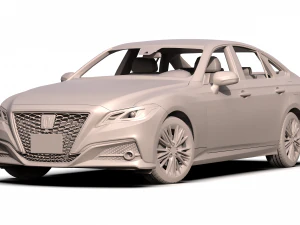 toyota crown 2019 3D Model