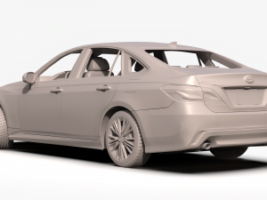 toyota crown 2019 Modello 3D