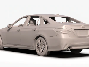 toyota crown 2019 3D Model