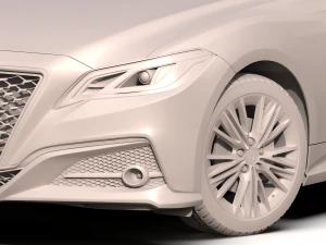 toyota crown 2019 3D Model