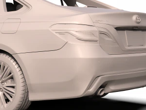 toyota crown 2019 3D Model