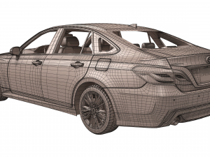 toyota crown 2019 Modello 3D