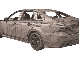 toyota crown 2019 3D Model
