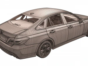 toyota crown 2019 3D Model