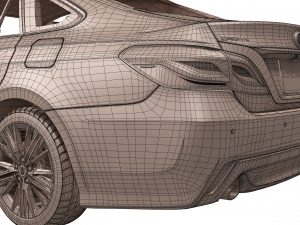 toyota crown 2019 Modello 3D
