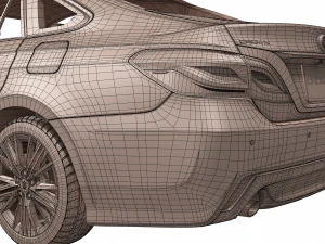 toyota crown 2019 3D Model