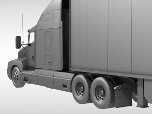 kenworth t600 1985 - 2008 3Dモデル