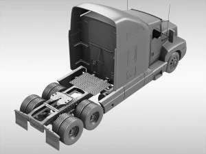 kenworth t600 1985 - 2008 3D Model