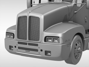kenworth t600 1985 - 2008 3Dモデル