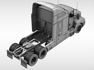 kenworth t600 1985 - 2008 3Dモデル