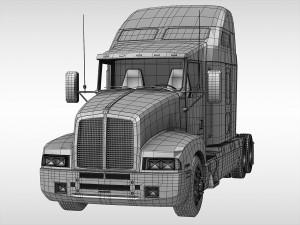 kenworth t600 1985 - 2008 3Dモデル