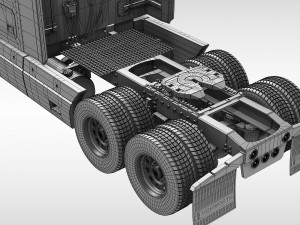 kenworth t600 1985 - 2008 3Dモデル