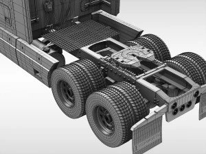 kenworth t600 1985 - 2008 3D Model