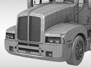 kenworth t600 1985 - 2008 3Dモデル