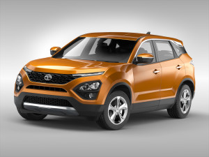 tata harrier 2019 3D 모델