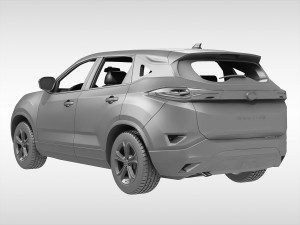 tata harrier 2019 3D Модель