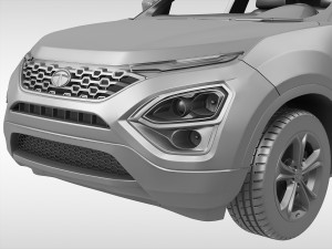 tata harrier 2019 3D Модель