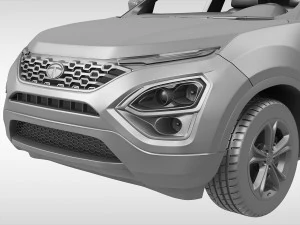 tata harrier 2019 3D Model
